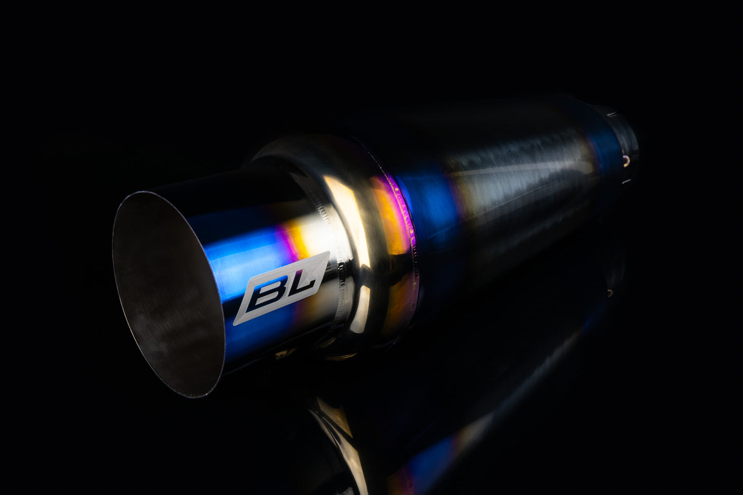 Boost Logic A90 Supra Teardrop Single 4” Titanium Exhaust