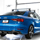 AWE Tuning 17-19 Audi RS3 8V Track Edition Exhaust - Diamond Black Tips RS-Style Tips