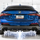 AWE Tuning 2019+ BMW M340i (G20) Track Edition Exhaust - Quad Diamond Black Tips