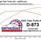 BTWTuning Twin Turbo Kit - for all Nissan/Infiniti VQ37 Models with AWD or RWD