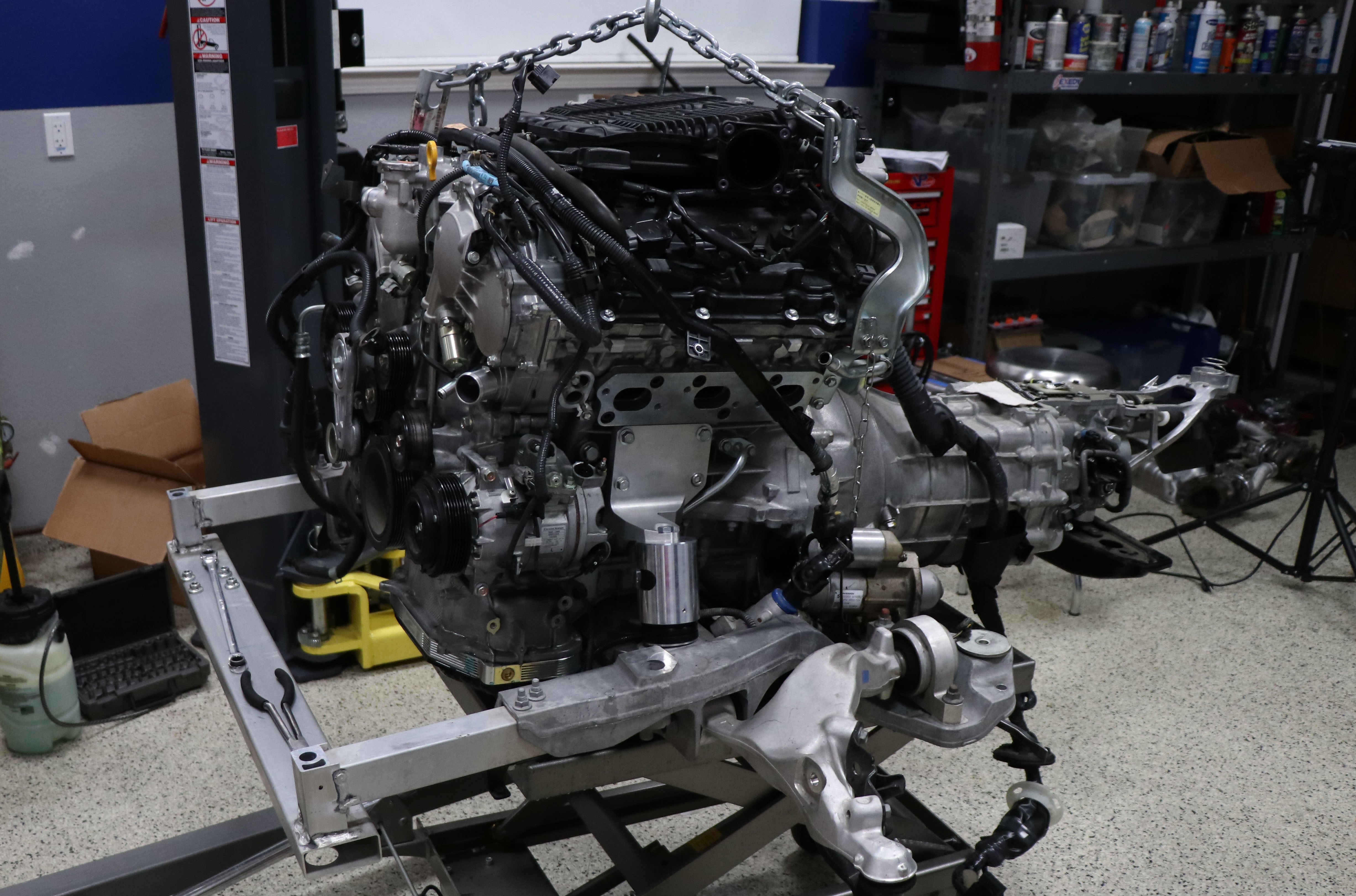Underground Racing Engine BTWTuning Twin Turbo Kit Installation