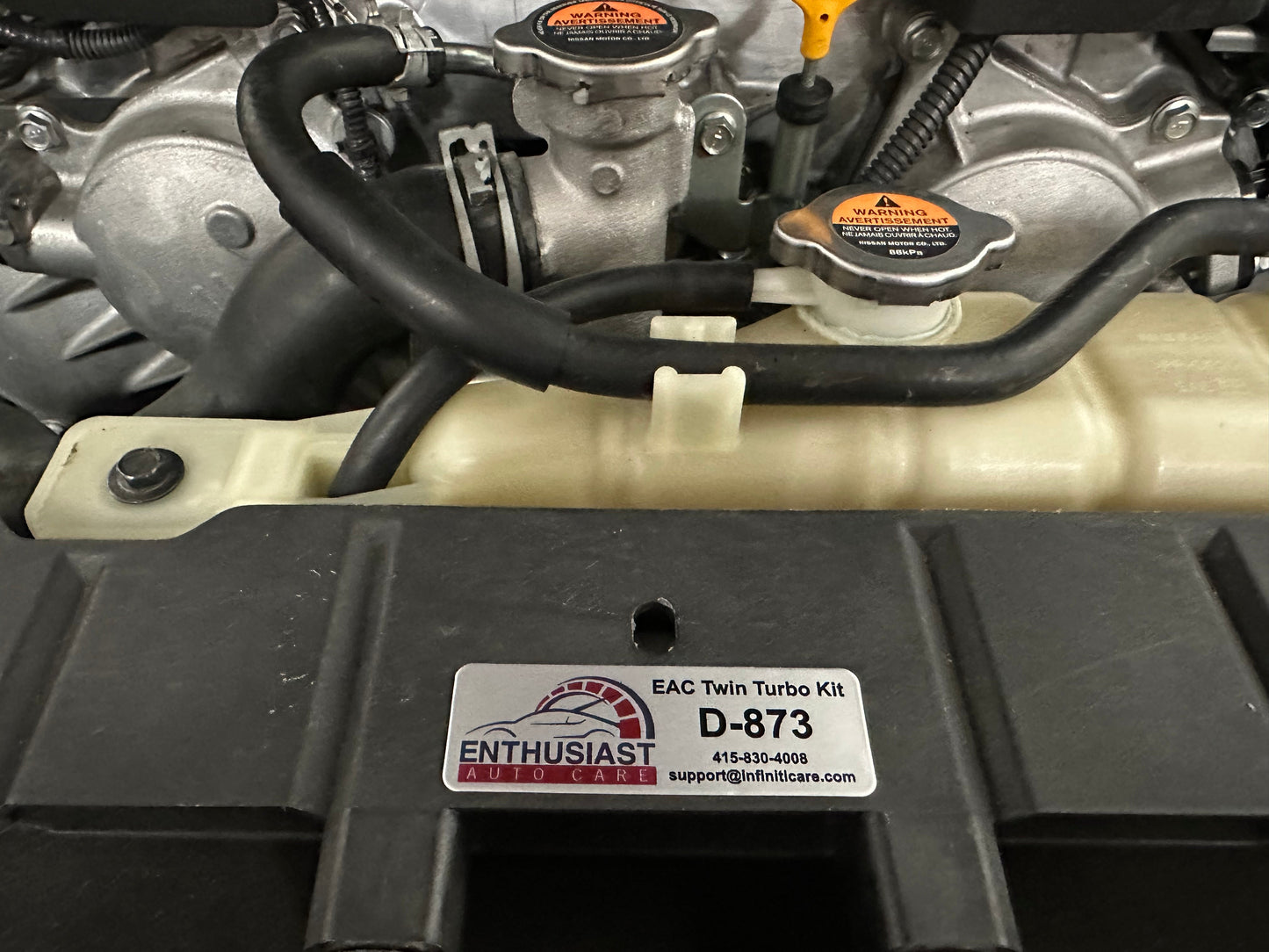 BTWTuning Twin Turbo Kit - for all Nissan/Infiniti VQ37 Models with AWD or RWD