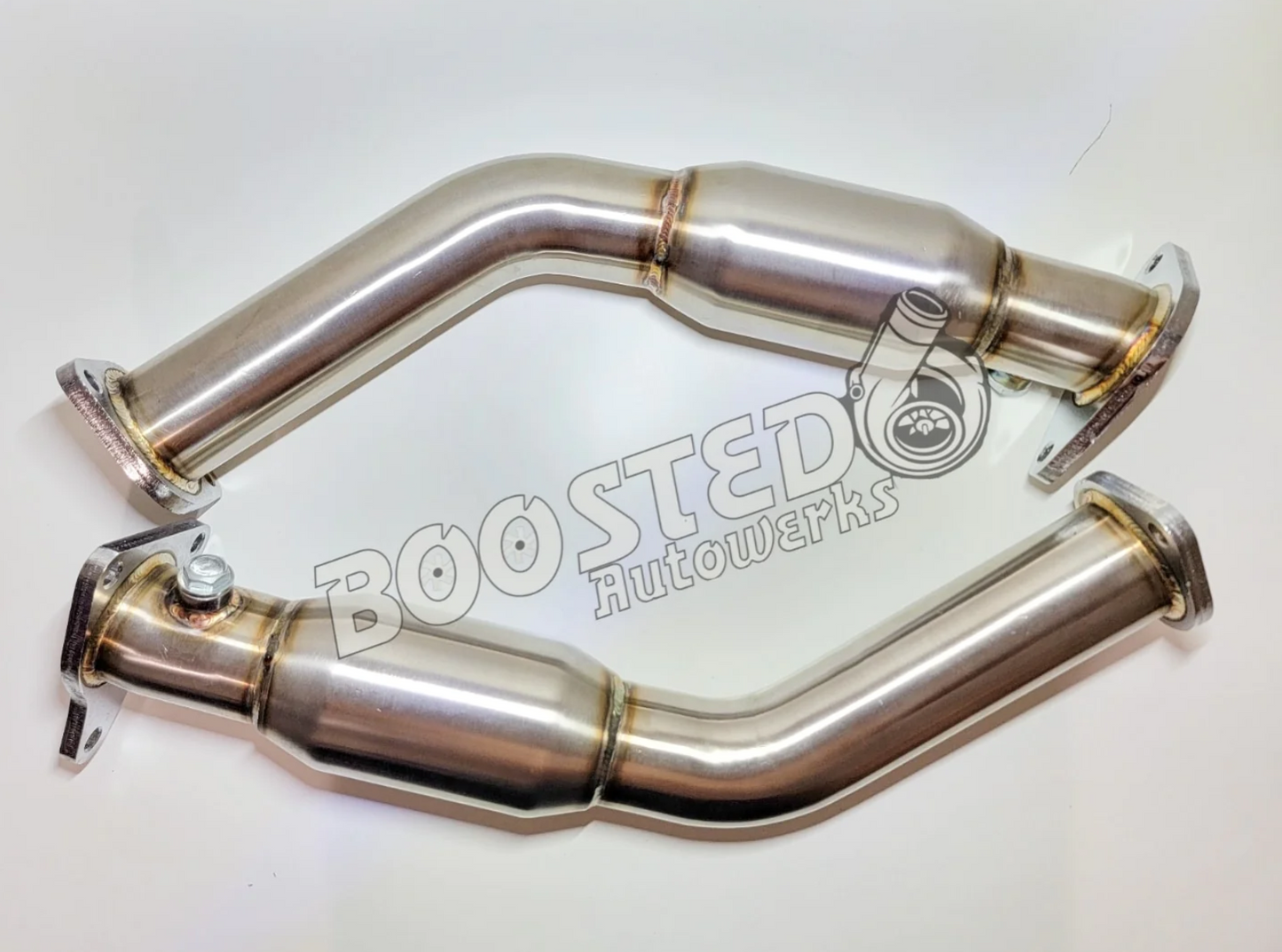 B6A VR30DDTT Resonated Lower Downpipes Q50 Q60 2023 Z